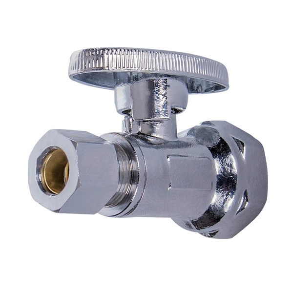 Midline Valve 82112QS-OM Water Supply Stop Valve with Quarter Turn
