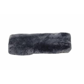 ENGEL GERMANY Sheepskin Neck Band Cover lambskin colour anthracite grey (Geni)