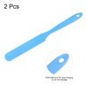 HARFINGTON 2Pcs Silicone Spatula Scraper 9.45" Reusable Non-Stick Flexible Spatulas