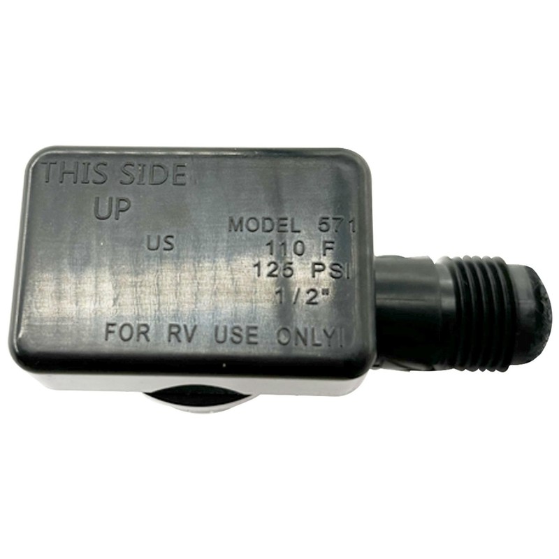 571-VAC-CHK-A RV Vacuum Breaker Check Valve, Camper Trailer Flusher Check