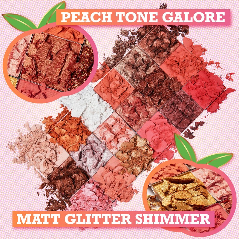 Tintark Peach Please 18 Colour Eyeshadow Palette for Beauty -