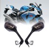 DREAMIZER Motorcycle LED Rear View Side Mirror with Turn Signal