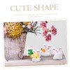 ABOOFAN 6Pcs Desktop Bunny Ornament Lovely Rabbit Figurines for Micro