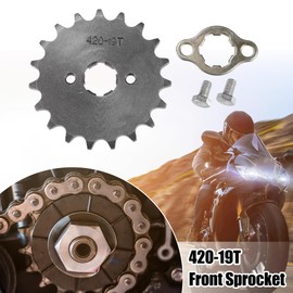QUARKZMAN 1 Set 420 19T 20 mm Motor Front Sprocket for Dirt Mini Bicycle ATV