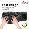 Perixx Perixx Periboard-612B Wireless Ergonomic Split Keyboard with Dual Mode