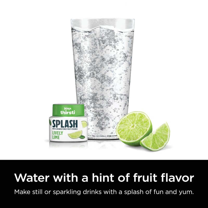 Ninja Thirsti Flavored Water Drops, SPLASH With Unsweetened Fruit Essence,