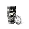 Labrador Retriever Dog Owner Walks Yellow Black Lab Graphic Stainless