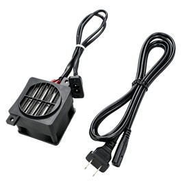 PTC Fan Heater with Plug 100W 110V, Ceramic Fast-Heating for Small Space