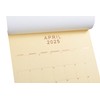 2025 Wall Calendar - 12" x 15" Rose Gold Foil