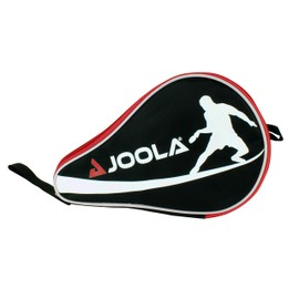 Joola Pocket Table Tennis Bat Cover - Black/Red