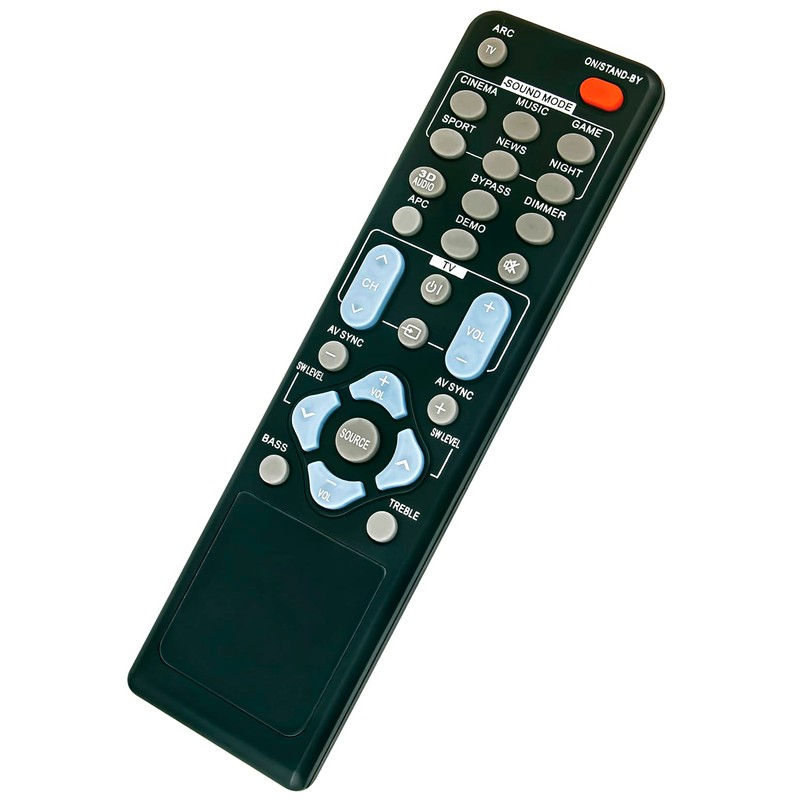Replacement Remote Control RRMCGA297AWSA Applicable for Sharp HT-SB40 Soundbar Speaker