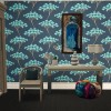 Brewster Home Fashions Kenneth James 2671-22409 Banyan Navy Tree Wallpaper