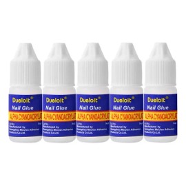 Pegamento Uñas Postizas Puntas Acrilicas Super Fuerte 5x3g