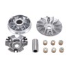 GOOFIT Motorcycle Complete Variator Roller Assembly Replacement For GY6 125cc