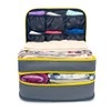 Biaggi Double Deck Compression Packing Cube –2-in-1 Expandable Travel Organizer