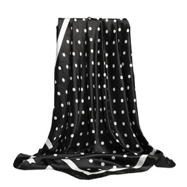 FAIRYGATE Kopftuch Seide Damen Seide Gefühl Schal Halstuch Schal Frauen Elegant Seidenschal Business Seidentuch Scarf Bandana Taschentuch Ansatz Handgelenk Kopftücher DA2418