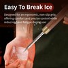 MCSDFN 2 Sizes Stainless Steel Ice Picks with Safety Cover,