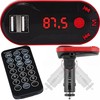 Retoo FM Transmitter for Car, Radio Adapter, Car Charger, Remote
