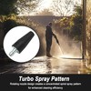 Sevensool 3100 PSI Brass Turbo Nozzle, Replacement for Greenworks 5201802,