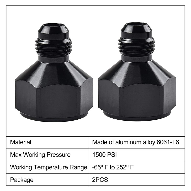 EVIL ENERGY 10AN Female to 6AN Male Flare Reducer Adapter