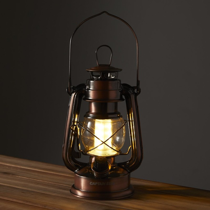 Captain Stag Camping LED Light Lantern Antique Warm Color Hammerton
