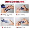 FLYNOVA FLYNOVA Cool Kids Light Up Toys, Hand Operated UFO