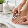 Stainless Steel Toenail Nipper for Thick Nails – Curved Precision
