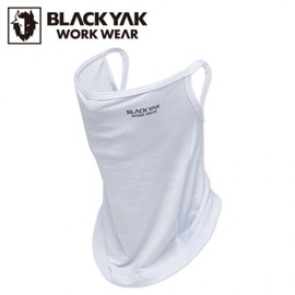 Blackyak Summer Face Scarf White T781237