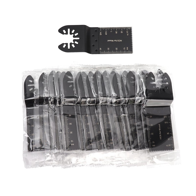 35PCS Multitool Blade High Carbon Steel Wear Resistant Incisive Oscillating