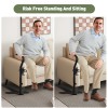 villdomall Couch Stand Assist with Cup Holder, 6 Adjustable Heights