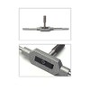 ExcInter Adjustable Tap Reamer Wrench 1 Pcs M1-M8 Silver Adjustable