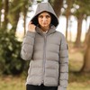 HORZE Womens Reflective Padded Jacket - Reflective Silver - 4