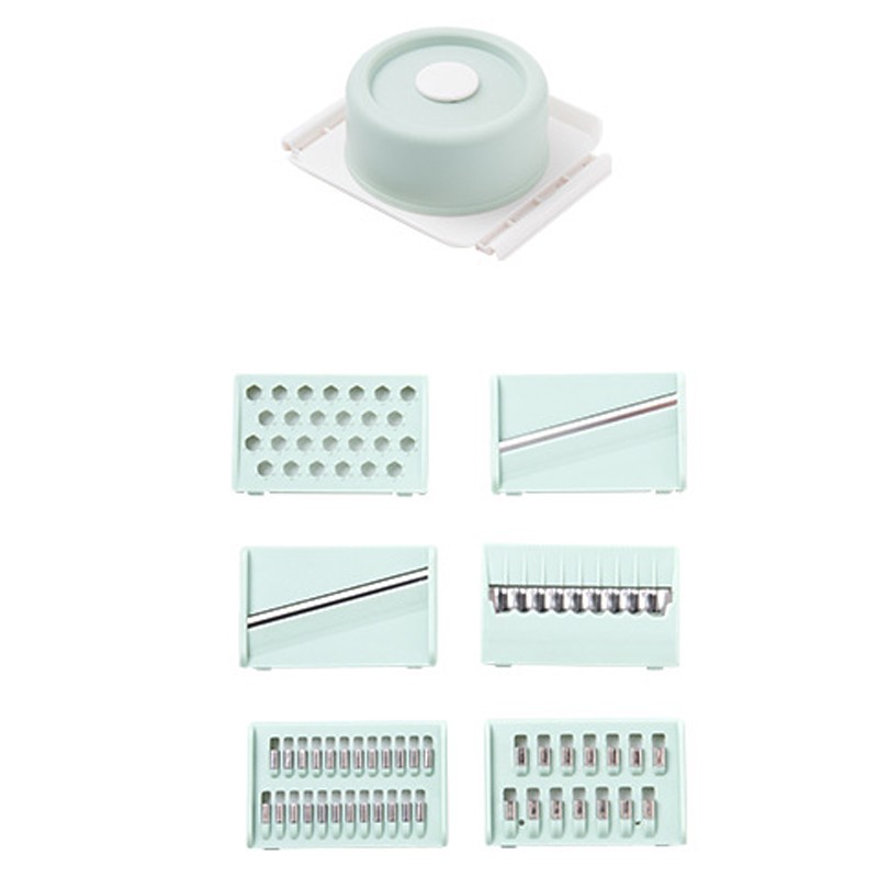 Multifunctional Vegetable Cutter Stainless Steel Household Manual Vegetable Chopper for