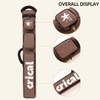 CRICAL Pool Cue Case，2 X 4 Pool Stick Case Holds