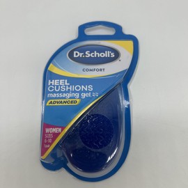 Dr. Scholl's Advanced Messaging Gel Heel Cushions 1 Pair Women's Size 6-10