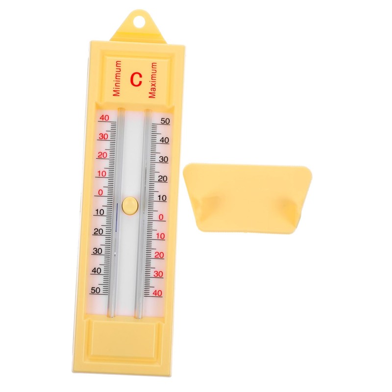 LABRIMP 4pcs Maximum and Minimum Monitor Greenhouse Thermometer Accurate Indoor