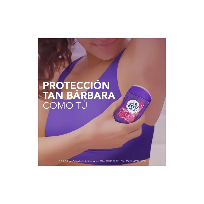 Desodorante En Barra Lady Speed Stick Wild Fressia Mujer 45g