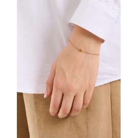 Pernille Corydon B185g Women's Bracelet Heart Silver Gold-Plated, Sterling Silver, Without Stone