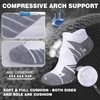 Hylaea Ankle Running Socks for Women & Men, Anti-Blister Wicking