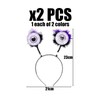 HINFHI 2 Pieces Of Big-Eyed Headbands, Creative Party Hair Accessories,