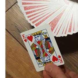 Bicycle Brainwave Deck - Increased Invisible Deck Effect | Mental Magic Trick Including German Instructions | Mental Magic Card Game for Magic Box | Magic Tricks Card Tricks Magic Item