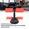Sit Up Assistant Device Red Powerful Suction Cup Iron Foam
