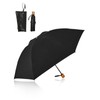 Kizawa Parasol, Foldable, Silky Glossy Fabric, Ribs, 21.7 inches (55