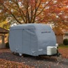 GEARFLAG Fiberglass Travel Trailer Camper Cover Fits 8-10ft - Multi-Layers,