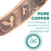 Willis Judd Eagle Mountain Wildlife Men's Pure Copper Magnetic Bracelet