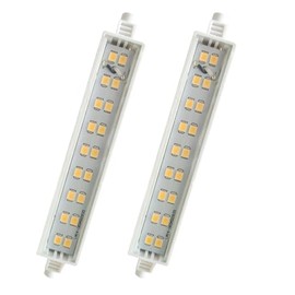 Provance 2 x LED Stick Lamp Ruler R7S Socket 6 W 6 Watt Replaces 40 Watt 510 lm 118 mm 6500 K