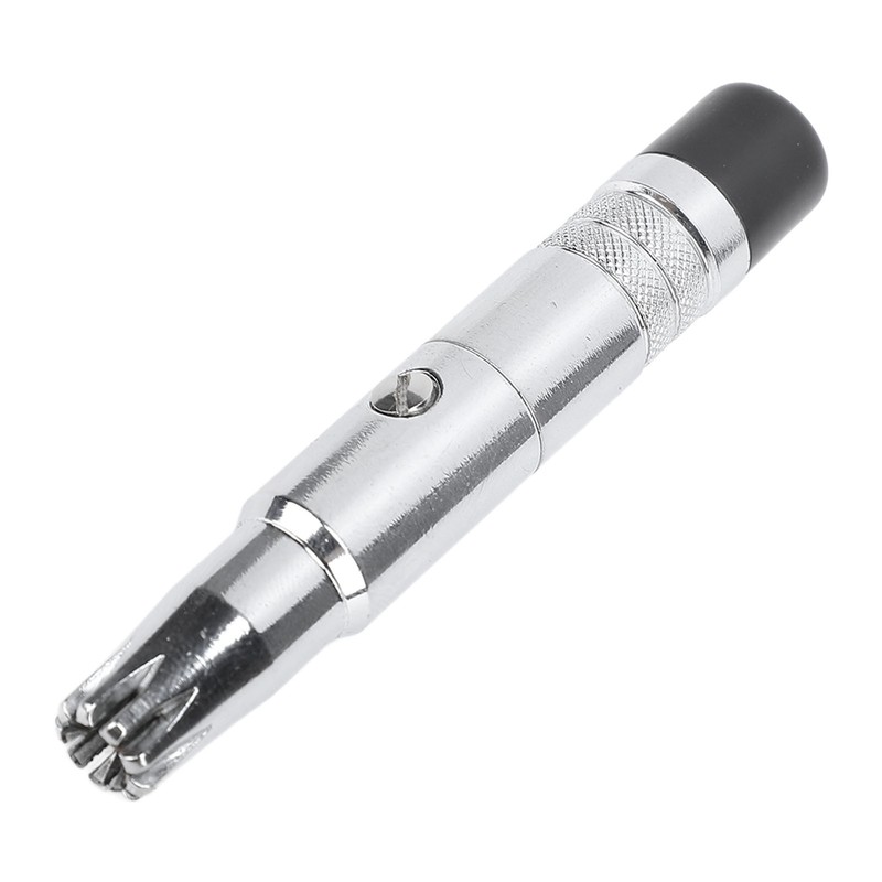 Manual Nose Hair Trimmer Precise Trimming Stainless Steel 360 Degree