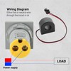 LED Voltage Display Panel Mount Volt Amp Meter, AD101-22VAMS 22mm