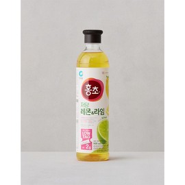 Chungjungwon [청정원] 홍초 저당 레몬&라임 900ml [Chung Jung Won] Low-Sugar Hongcho Lemon & Lime 900ml