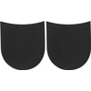 MIIDII Large Black Shoe Insert Rubber Heel Pads Anti Slip